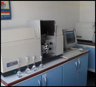 Laboratório de apoio.